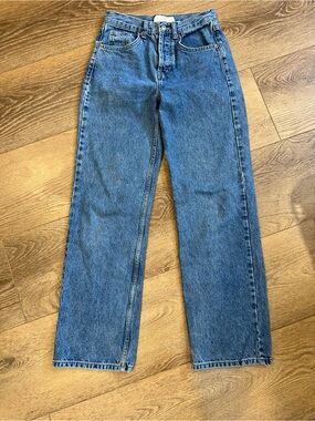 Topshop Classic Straight Leg Jeans - 24